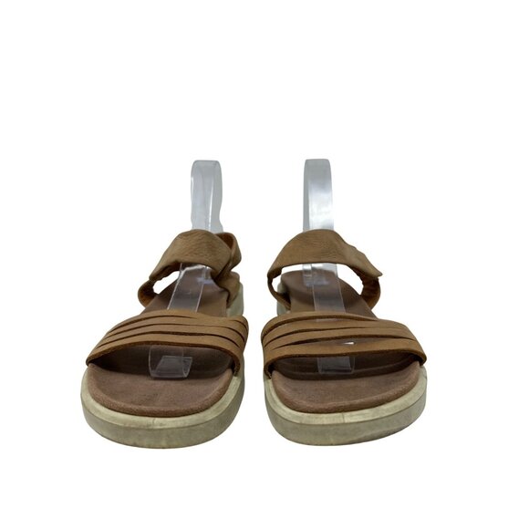 Ecco Flowt Leather Adjustable Strap Sandals with Cushioned Sole Size 39 US 8 - Picture 5 of 13